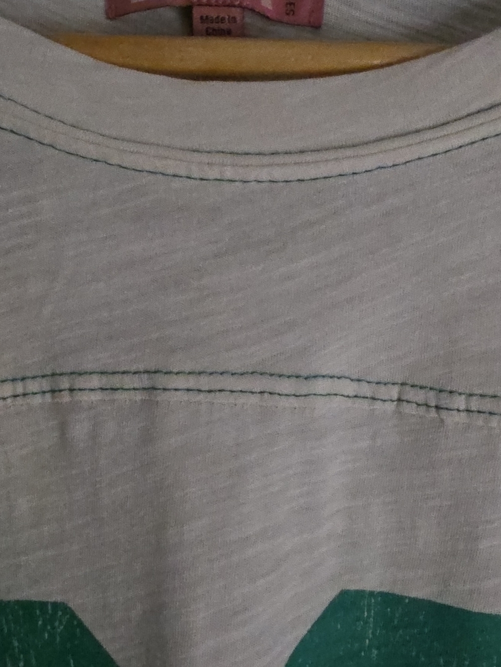 NWT, 3/4 SLEEVE SPORTY TEE WITH GRAPHIC # BY " OBSESSIVE LOVE" - Picture 11 of 13